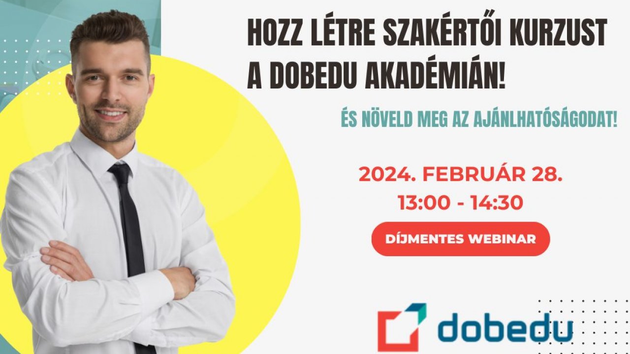 Hozz létre szakértői kurzust! (Passcode: 283702)