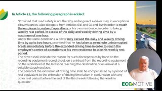 14 Multiple drivers 3