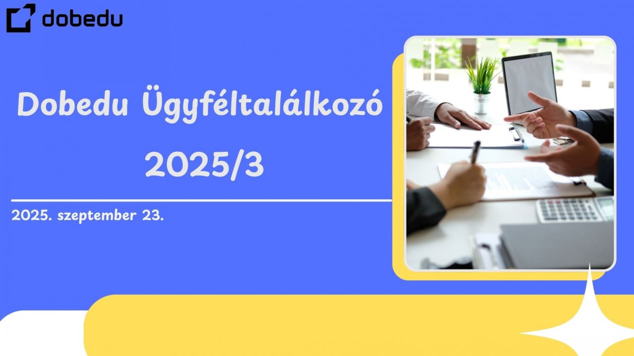 DOBEDU ügyféltalálkozó