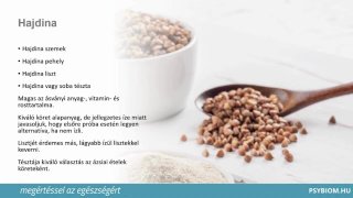 Gabonák és álgabonák